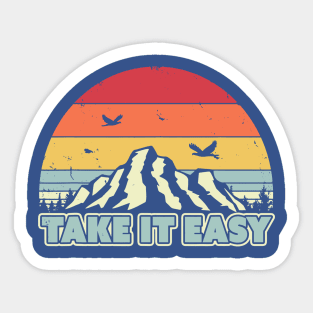 Take It Easy 2 Sticker